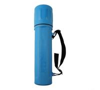 Tubo de almacenamiento para varillas de soldadura, caja de electrodos de plástico, capacidad de 4,5 kg, soporte hermético para varillas de MMA de 360 mm, color azul