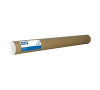 Tubo de cartón portaplanos Ø75 mm, 75 cm de longitud