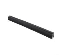 Tubo de conducto de calefacción de papel de aluminio | Manguera de admisión de aire de 50 mm para calentador diesel Webasto | Tubo de ventilación ignífugo y a prueba de golpes | Negro (300 cm)