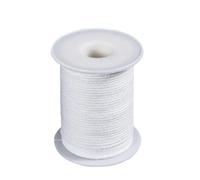 tubo de desagüe del fregadero Mecha De Vela Algodón 50/61 Metros, Mechas Bajo Humo 21-45 Hilos, Rodillo Entero Desengrasado For Bricolaje(24 Cotton 61m)