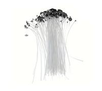 tubo de desagüe del fregadero Mechas For Velas Sin Humo, Núcleo De Algodón Preencerado 2,6-20cm Con Pestañas Soporte Metal, Herramientas(16 CM)