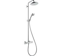 Tubo de ducha Croma 220 1jet EcoSmart de hansgrohe con termostato, cromado, 27188000