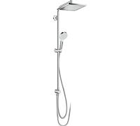 Tubo de ducha hansgrohe Crometta E 240 1jet EcoSmart Reno, cromado, 27289000
