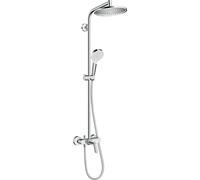 Tubo de ducha hansgrohe Crometta S 240 1jet con mezclador monomando, cromado, 27269000