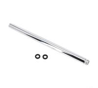 Tubo de extensión de cabezal de ducha cromado pulido hecho de acero inoxidable con rosca estándar G1/2 para una fácil instalación en duchas de baño modernas de 8 pulgadas (30 cm)
