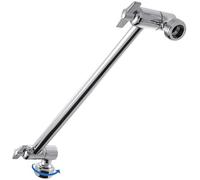Tubo De Extensión De Cabezal De Ducha Extensión de brazo ducha ajustable, extensión cabezal latón con acabado en cromo pulido 11 pulgadas