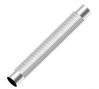 Tubo de horno de combustión de 90 grados, tubo de metal de codo para tuberías interiores de calentador de agua con estufa Chimeneas de estufa de leña al aire libre