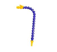 tubo de refrigerante flexible Tubo neumático 1/4 "3/8" 1/2 "BPS rosca macho plástico Flexible agua aceite refrigerante manguera for torno CNC máquina(Flat-300MM,3/8")