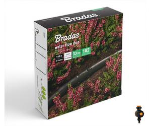 Tubo de riego por goteo water flow drip, set de 100 metros con medidor