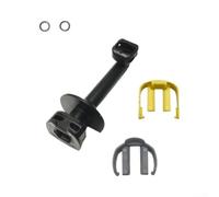 Tubo de salida de ángulo de lavadora a presión con abrazadera, para Karcher-K1/K2/K3, pieza de repuesto de conector de codo de limpiador de alta presión 4.064-047.0 para limpieza del hogar
