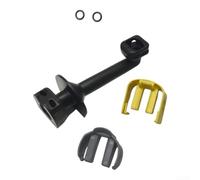 Tubo de salida de codo limpiador de alta presión con abrazadera segura para Karcher K1/K2/K3, pieza de conector de repuesto 40640470 5.064-110.0 para kit de accesorios de limpieza de patio