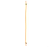 Tubo de silenciador de compresor de aire de rosca G1/8 400 mm G1/8 rosca de | Diseño de tuerca hexagonal, tamaño de 9 mm, conexión segura, evita fugas, ideal para compresores de alta resistencia