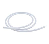 Tubo de silicona LAVMHAB 7 mm DI X 10 mm DE, 1,5 metros (4,9 pies), manguera de grado alimenticio flexible de silicona para tubos de aire y agua transparentes para bomba de transferencia