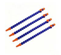Tubo flexible para refrigerante Manguera de boquilla refrigerante flexible plástico, 4 piezas, macho 1/4-1/2 pulg., 200-700 mm, torno fresado CNC(With Switch,1/4 500mm)