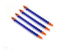 Tubo flexible para refrigerante Manguera de refrigerante PP Flexible, boquilla redonda, rosca 1/4-1/2, 4 Uds., máquina hidráulica CNC(With Switch,3/8 700mm)