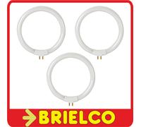 TUBO FLUORESCENTE 12W CIRCULAR 12CM PARA LAMPARA DE SOBREMESA LUPA 3 UDS BD1606
