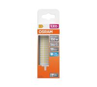 OSRAM Lámpara LED LED Line con casquillo retrofit R7s, 19 W / 2452 lm, luz blanca fría y clara con 6500 K, no regulable. IP20, vidrio sin plomo, 28 mm de diámetro