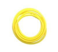 Tubo Silicona 1 metro ID 2 3 4 5 6 7 8 9 10 12 Mm tubo de silicona manguera goma Flexible refresco conector agua colorido(Yellow,1 meter,OD 8xID 4mm)