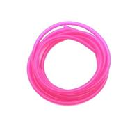 Tubo Silicona 1 metro ID 2 3 4 5 6 7 8 9 10 12 Mm tubo de silicona manguera goma Flexible refresco conector agua colorido(Rose red,5 meter,OD 7xID 5mm)