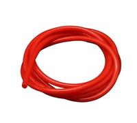 Tubo Silicona 1 metro ID 2 3 4 5 6 7 8 9 10 Mm tubo de silicona manguera goma Flexible refresco conector agua(Red,ID 2mm OD 3mm)