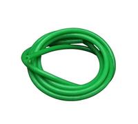 Tubo Silicona 1 metro ID 2 3 4 5 6 7 8 9 10 Mm tubo de silicona manguera goma Flexible refresco conector agua(Green,ID 6mm OD 8mm)