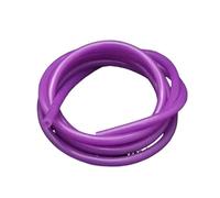 Tubo Silicona 1 metro ID 2 3 4 5 6 7 8 9 10 Mm tubo de silicona manguera goma Flexible refresco conector agua(Purple,ID 8mm OD 12mm)