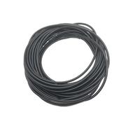 Tubo Silicona 1 metro ID2 3 4 5 6 7 8 9 10 12mm tubo de silicona manguera goma Flexible bebida conector agua fontanería colorida(Noir,OD 10xID 8mm)