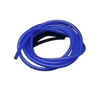 Tubo Silicona Tubo de silicona 1 metro, manguera goma Flexible, tubo for refrescos, conector agua ID, 2, 3, 4, 5, 6, 7, 8, 9, 10, 12mm(Deep Blue,ID 2mm OD 4mm)