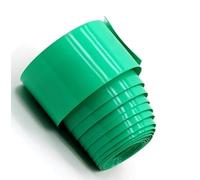 Tubo termorretráctil de PVC de 10M, Funda de Cable de Grado Marino de 300V, diámetro 18,8mm ~ 127mm, Verde 1 Uds.(35mm)