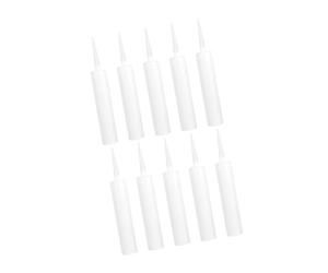 ＡＷＨＡＯ Tubos de Calafateo Vacíos Tubos de Sellador de Calafateo con Boquillas Cartuchos Rellenables para Pisos de Cocina, Grietas en Lechada, Azulejos, Repar, 10 Uds.