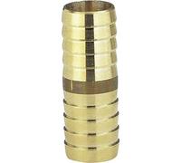Tubos de reparación GARDENA: accesorios para mangueras de jardín de latón, para reparación o extensión de mangueras de 13 mm (1/2 ") (7180-20)