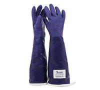 TUCKER Par de guantes SteamGlove® para Alta Temperatura Talla L - 50 cm azul