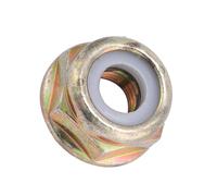 Tuerca de Hoja de Rosca Universal M10x1.25 para Mano Izquierda, Repuesto de Tuerca de Metal Dorado para Desbrozadora, Accesorio Muy Práctico, Se Adapta a Varias Recortadoras con
