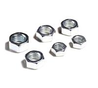 Tuerca hexagonal galvanizada de 4,8 grados, tuerca, cierre de rosca.