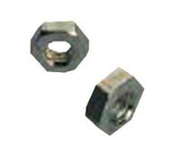 Tuerca metalica din934 fe metrica 3 cincado blanco