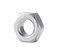 Tuercas De Dientes Finos Acero Inoxidable 304, 1-50 Uds., M4 M5 M6 M8 M10 M12 M14 M16 M18 M20 M22 M24 DIN934, Paso Rosca Hexagonal 0,5-2mm(M8x1mm-10pcs)