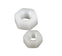 Tuercas hexagonales de plástico y nailon a prueba de vibraciones, 10/50 Uds. M2 M4 M6 M8 M10 M12 M14 M16 DIN934 for calor y electricidad