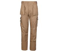 TuffStuff - Pantalones de trabajo profesionales, cintura de 36 pulgadas, longitud regular de 30 pulgadas, pantalones comerciales resistentes con bolsillos para rodilleras, bolsillos con cremallera YKK