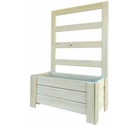 Tuinbak – Maceta con pérgola – Maceta de madera para hierbas, ideal para balcones – Altura: 120-150 cm – Fabricada en madera de pino tratada