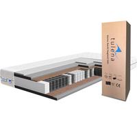 TULENA: Colchón de muelles ensacados, 100 x 190 cm, altura H4/H5 - Funda lavable - Modelo Basic
