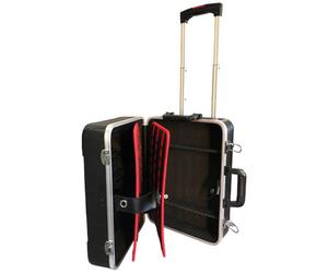 Tuman Maleta para Herramientas ABS con Trolley 46x35,5x19cm