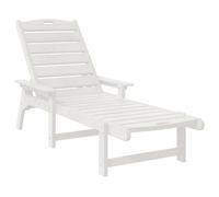 Tumbona 2 Pcs 195,5 X 53 X 98,5 Cm Polietileno Vidaxl