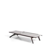 Tumbona apilable de aluminio Capraia