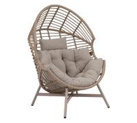 Tumbona de jardín de aluminio Tulum Garden Point beige