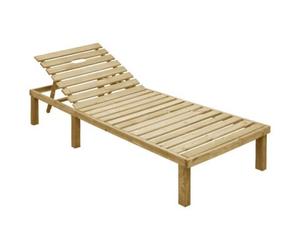 Tumbona de Madera de Pino Impregnada