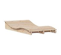 Tumbona De Madera Maciza De Pino 205x110x31,5 Cm Vidaxl
