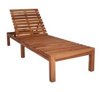 Vidaxl Tumbonas de Madera Maciza de Teca - Cantidad 1 o 2 1