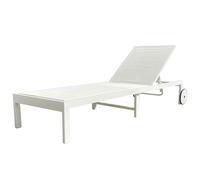 Tumbona IBIZA de 5 posiciones con ruedas - Momma Home - Muebles de Jardín - Diseño Moderno y Versátil para Exteriores