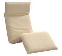 Tumbona plegable 175x54x8,5 cm Oxford Tela Beige con 5 Soportes | Marco de metal, revestimiento repelente al agua, diseño plegable, adecuado para jardín y playa, 5 posiciones reclinables