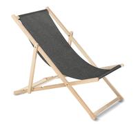 Tumbona Plegable Hamaca Madera de Haya Inclinable Playa Jardín Terraza Melange